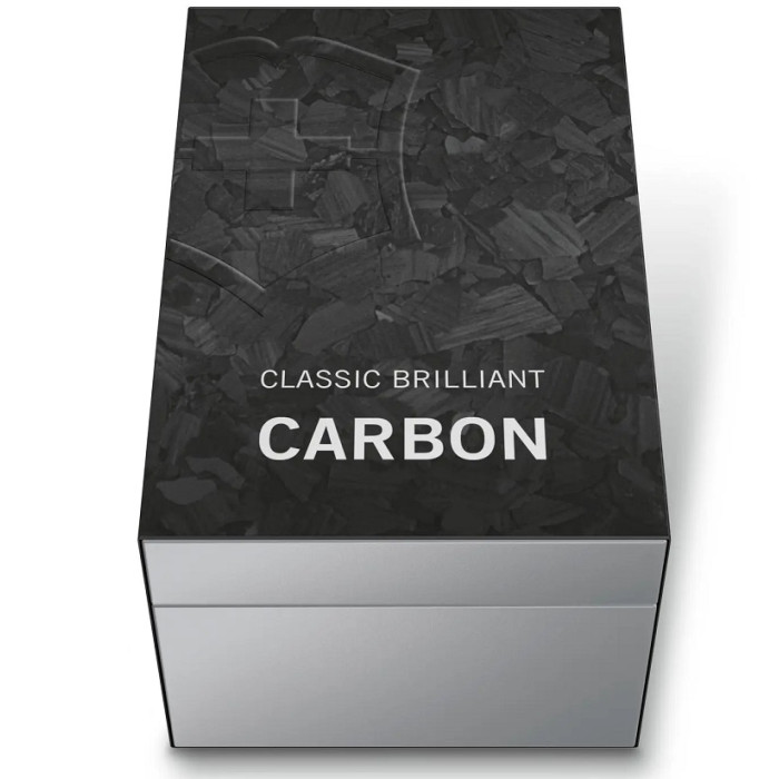 Нож швейцарский Victorinox Classic SD Brilliant Carbon (0.6221.90)