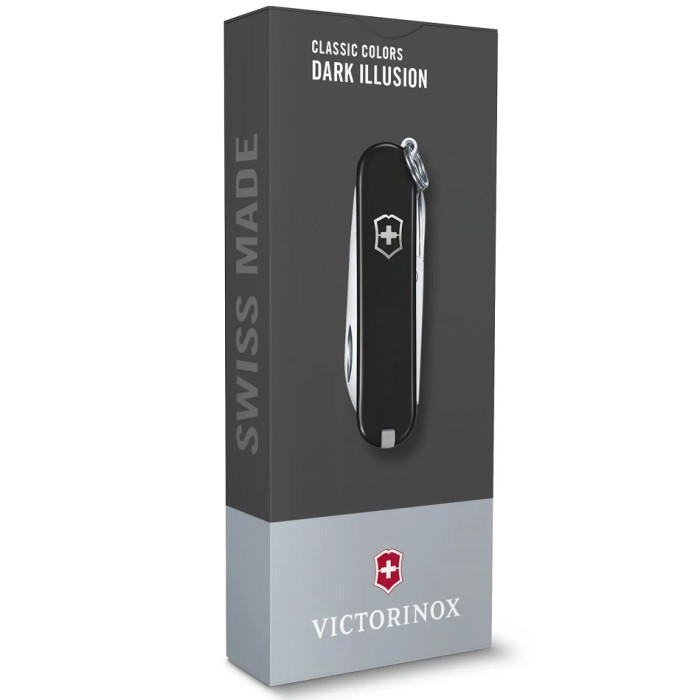 Нож швейцарский Victorinox Classic SD Dark illusion (0.6223.3G)