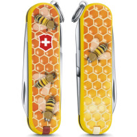 Ніж швейцарський Victorinox Сlassic "Honey Bee" (0.6223.L1702)