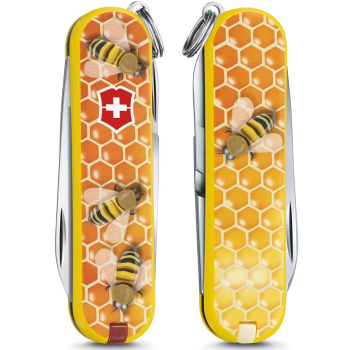 Ніж швейцарський Victorinox Сlassic "Honey Bee" (0.6223.L1702)
