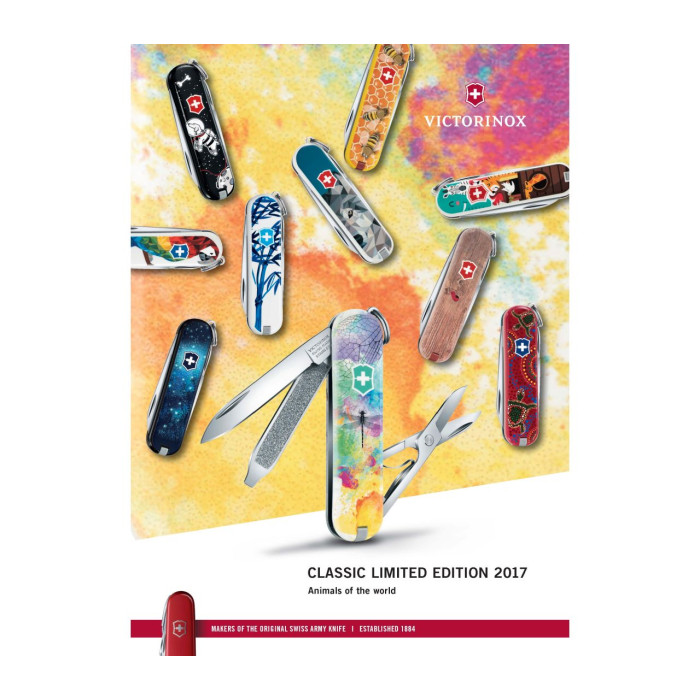 Ніж швейцарський Victorinox Сlassic "Honey Bee" (0.6223.L1702)