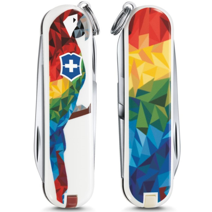 Ніж швейцарський Victorinox Сlassic "Guacamaya" (0.6223.L1709)