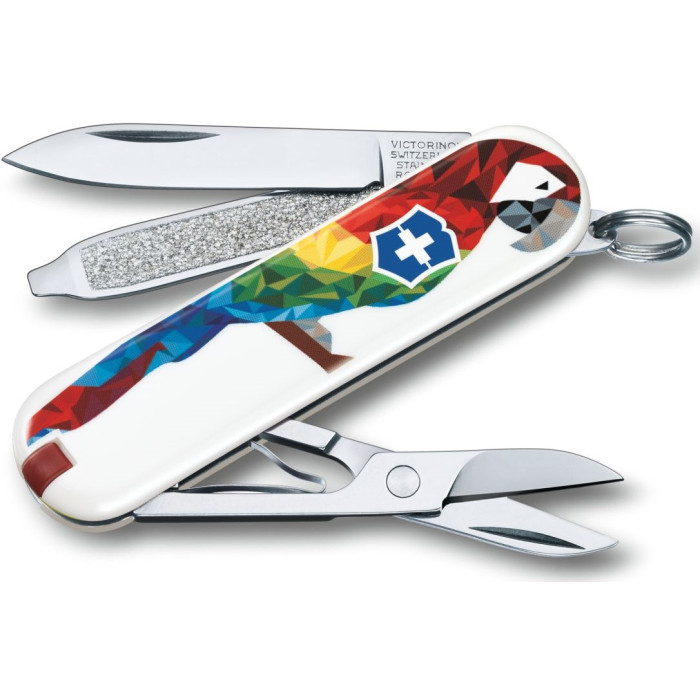 Ніж швейцарський Victorinox Сlassic "Guacamaya" (0.6223.L1709)