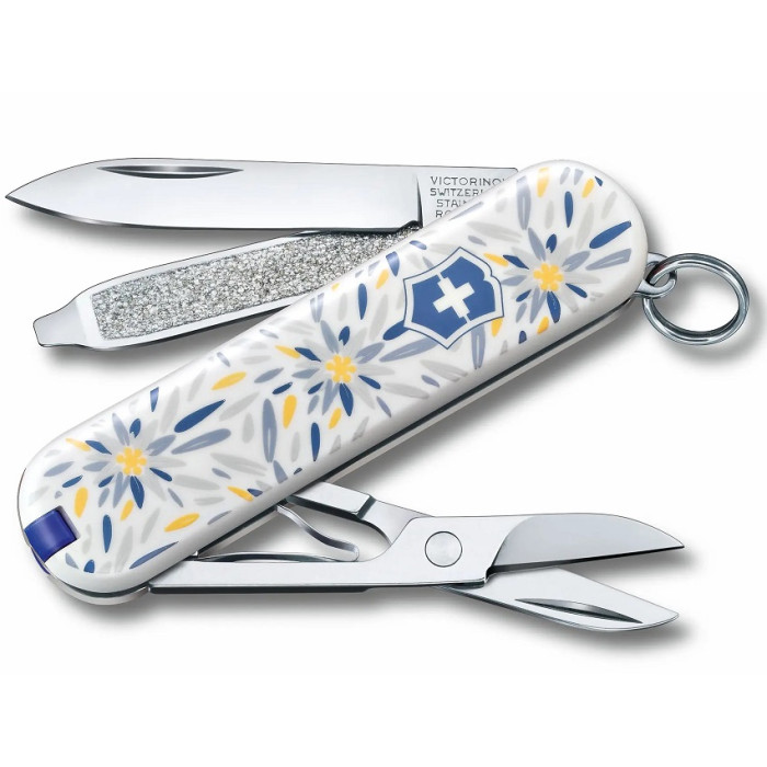 Ніж швейцарський Victorinox Classic SD Alpine Edelweiss (0.6223.L2109)