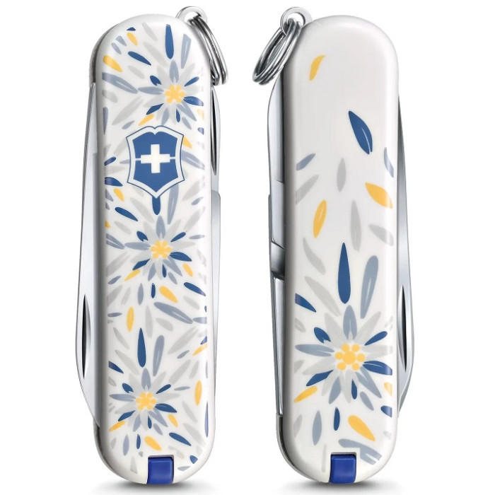Ніж швейцарський Victorinox Classic SD Alpine Edelweiss (0.6223.L2109)