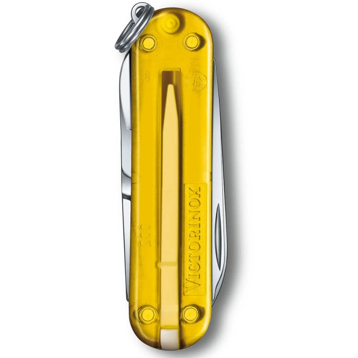 Нож швейцарский Victorinox Classic SD Transparent Tuscan Sun (0.6223.T81G)