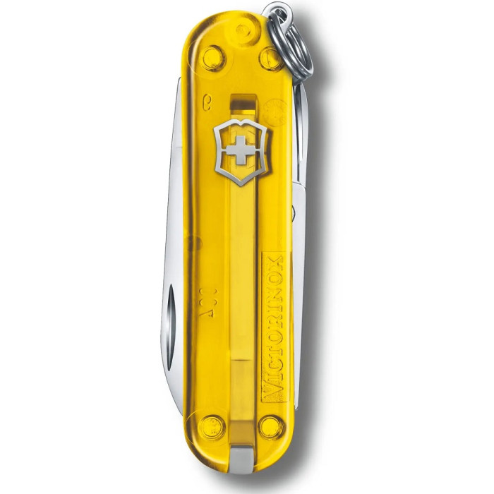 Нож швейцарский Victorinox Classic SD Transparent Tuscan Sun (0.6223.T81G)