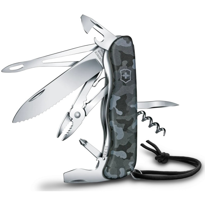 Нож швейцарский Victorinox Skipper Navy Camouflage (0.8593.W942)