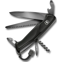 Нож швейцарский Victorinox Ranger 55 Grip Onyx Black (0.9563.C31P)
