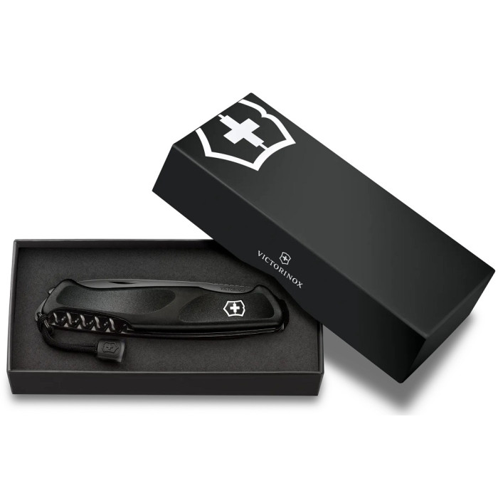 Нож швейцарский Victorinox Ranger 55 Grip Onyx Black (0.9563.C31P)