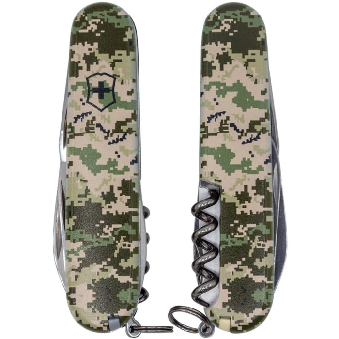 Ніж швейцарський Victorinox Spartan Ukraine Pixel (1.3603.3_W3940p)