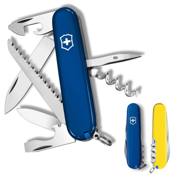 Ніж швейцарський Victorinox Camper Ukraine Blue-Yellow (1.3613.2.8)