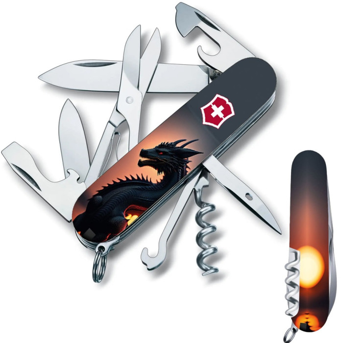 Ніж швейцарський Victorinox Climber Zodiac (1.3703.3_Z3270p)