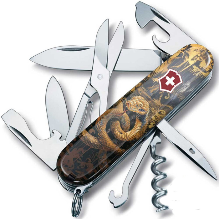 Нож швейцарский Victorinox Climber Zodiac (1.3703.3_Z4240pk)