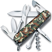 Нож швейцарский Victorinox Climber Green camouflage (1.3703.94)