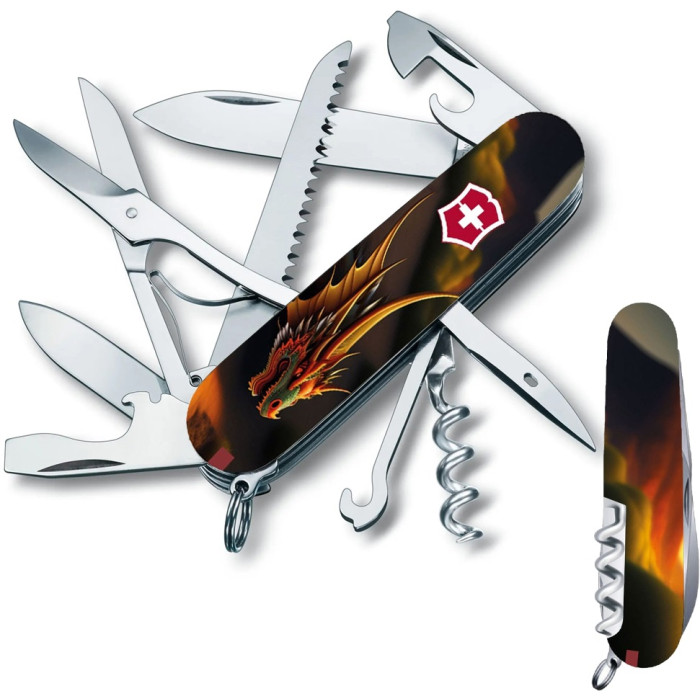 Ніж швейцарський Victorinox Huntsman Zodiac (1.3713.3_Z3210p)