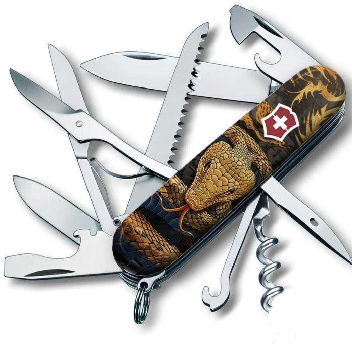 Ніж швейцарський Victorinox Huntsman Zodiac (1.3713.3_Z4280pk)