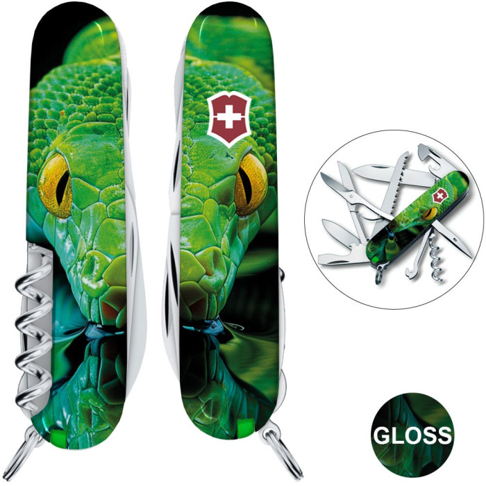 Ніж швейцарський Victorinox Huntsman Zodiac (1.3713.3_Z4310pk)