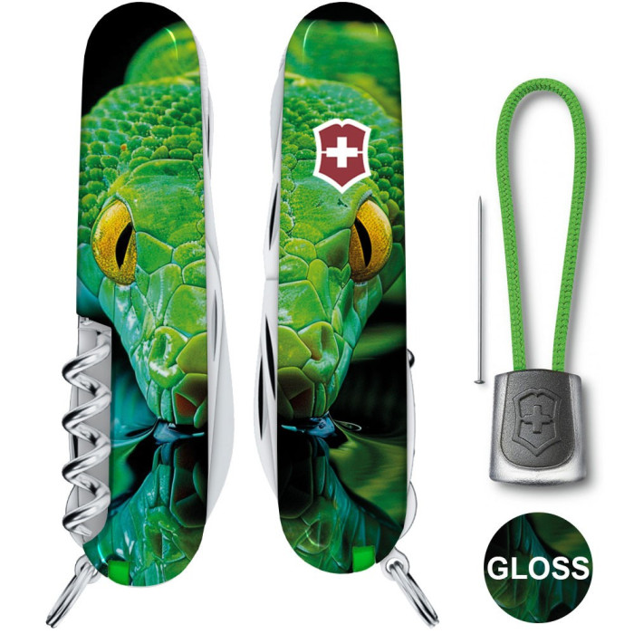 Ніж швейцарський Victorinox Huntsman Zodiac (1.3713.3_Z4310pk)