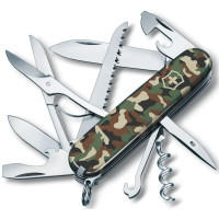 Нож швейцарский Victorinox Huntsman Green camouflage (1.3713.94)