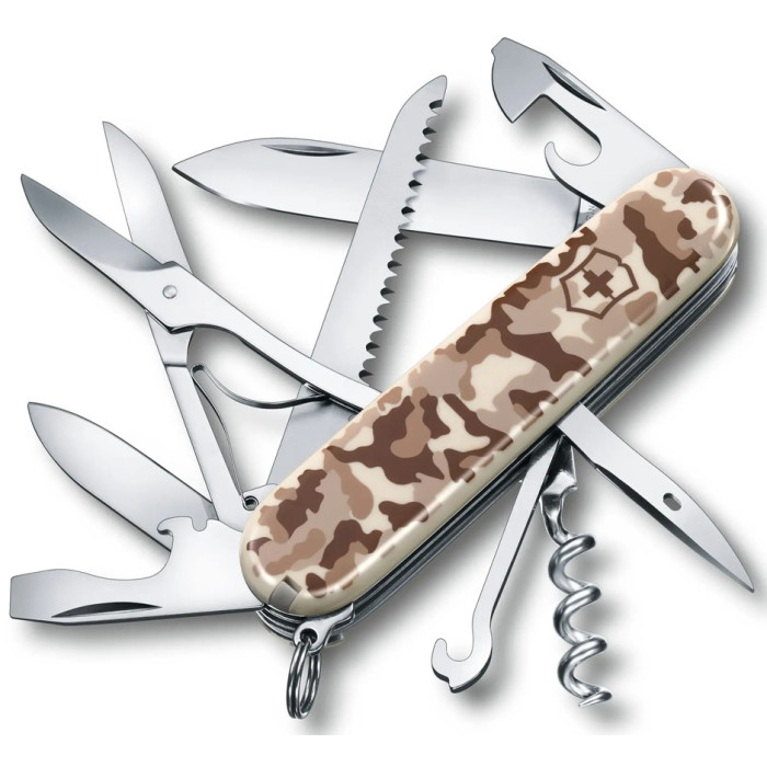 Нож швейцарский Victorinox Huntsman Desert camouflage (1.3713.941)