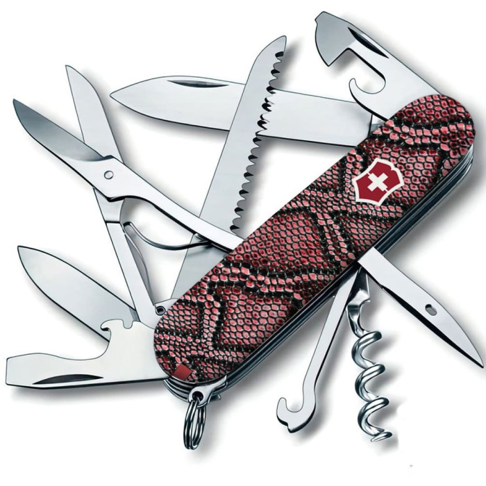 Ніж швейцарський Victorinox Huntsman Design (1.3713_R2200pk)