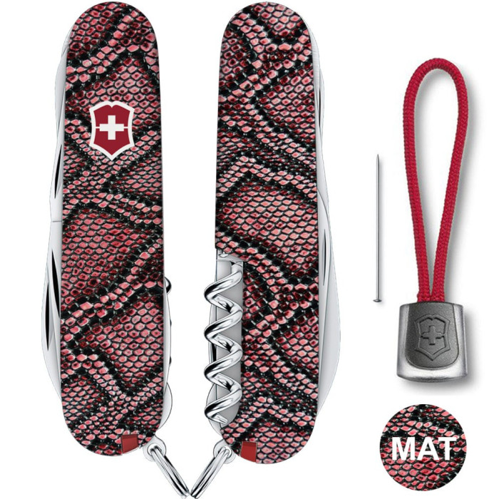 Ніж швейцарський Victorinox Huntsman Design (1.3713_R2200pk)