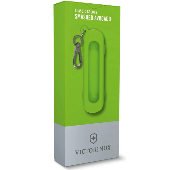 Чехол (58 мм, 1-2 слоя) Victorinox Silicone Case Smashed Avocado (4.0453)