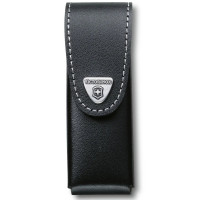 Чехол (111 мм, до 5 слоев и SwissTool) Victorinox Leather Belt Pouch Black (4.0524.3)