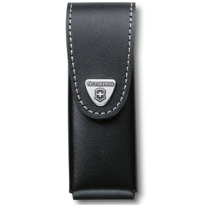 Чехол (111 мм, до 5 слоев и SwissTool) Victorinox Leather Belt Pouch Black (4.0524.3)