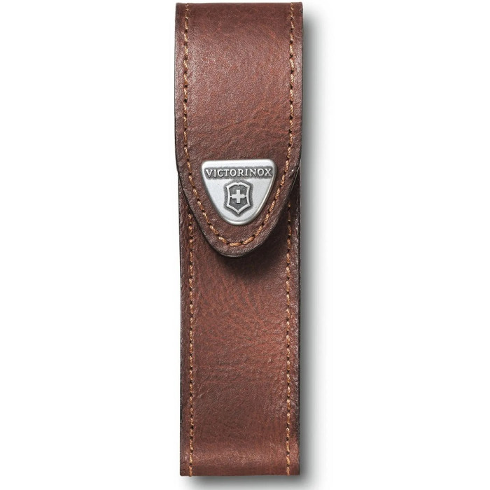 Чехол (111 мм, 2-3 слоя) Victorinox Leather Belt Pouch Brown (4.0547)