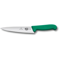 Нож кухонный Victorinox Fibrox Carving, 19 cm, Green (5.2004.19)