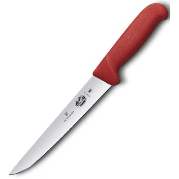 Ніж кухонний Victorinox Fibrox Sticking, 18 cm, Red (5.5501.18)