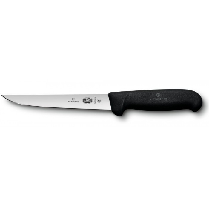 Нож кухонный Victorinox Fibrox Boning, 15 cm, Black (5.6003.15)