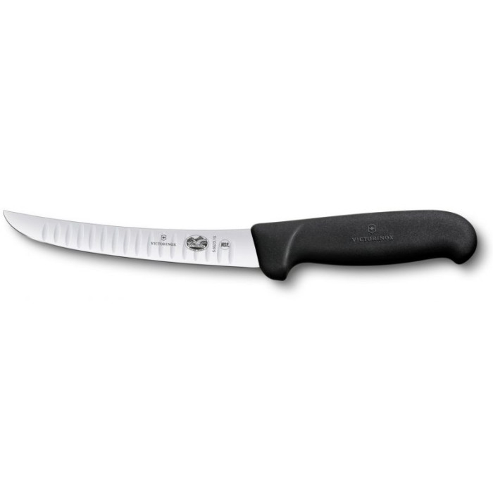 Ніж кухонний Victorinox Fibrox Boning, 15 cm, Black (5.6523.15)