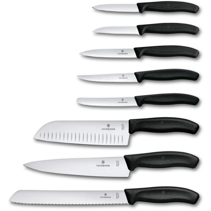 Набір кухонних ножів (8 шт) Victorinox Swiss Classic (6.7173.8)