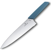 Нож кухонный Victorinox Swiss Modern Carving Extra-Wide, Cornflower, 20 cm (6.9016.202B)
