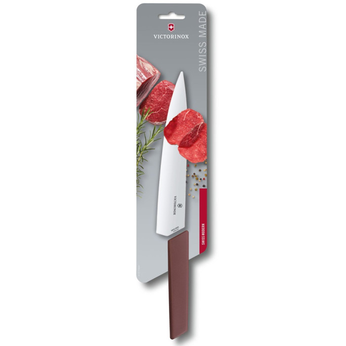 Ніж кухонний Victorinox Swiss Modern Carving, Grape, 22 cm (6.9016.221B)