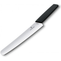 Нож кухонный Victorinox Swiss Modern, 22 cm, Black (6.9073.22WB)