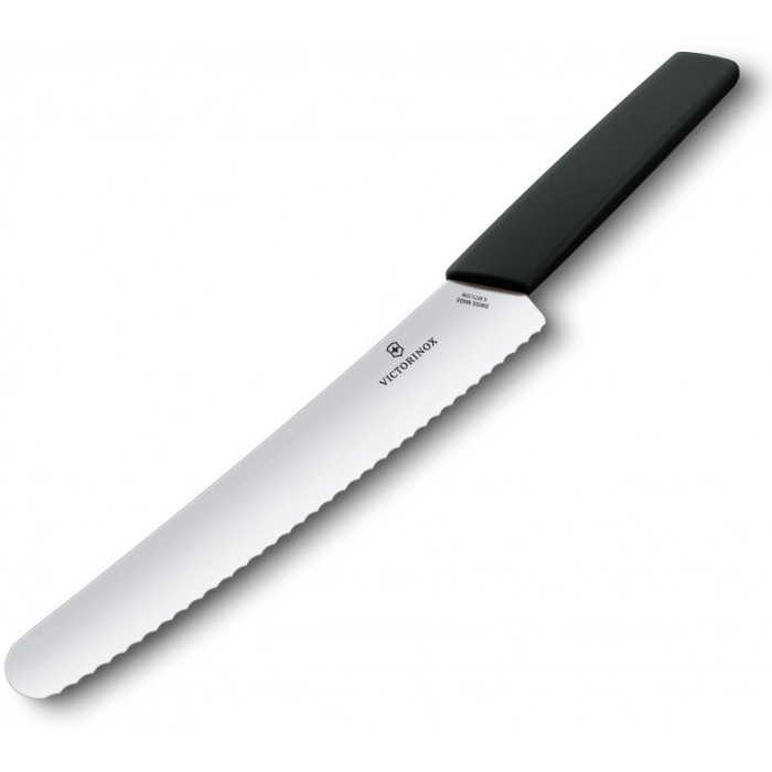 Ніж кухонний Victorinox Swiss Modern, 22 cm, Black (6.9073.22WB)