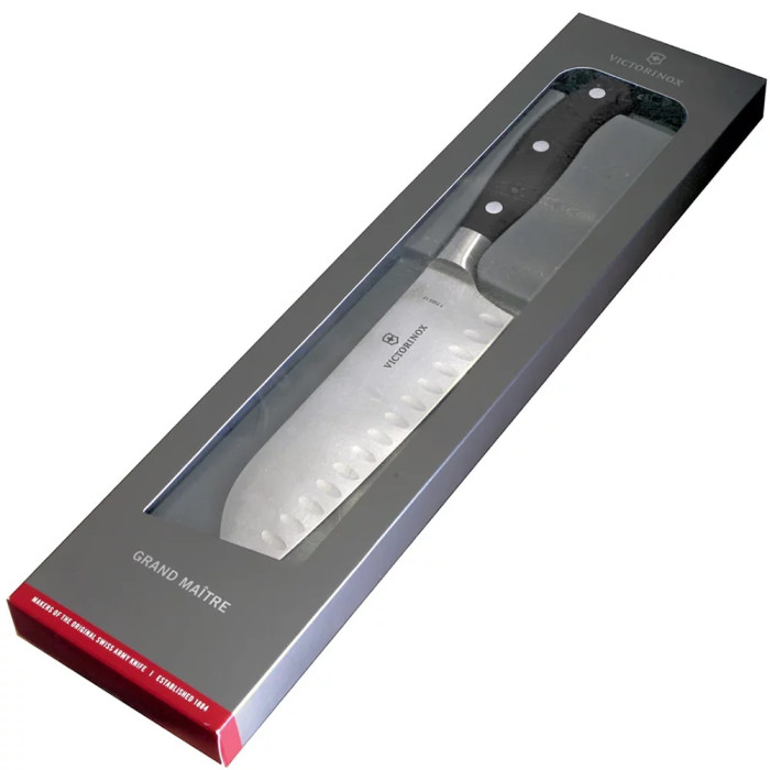Нож кухонный Victorinox Grand Maitre Santoku, 17 cm (7.7323.17G)