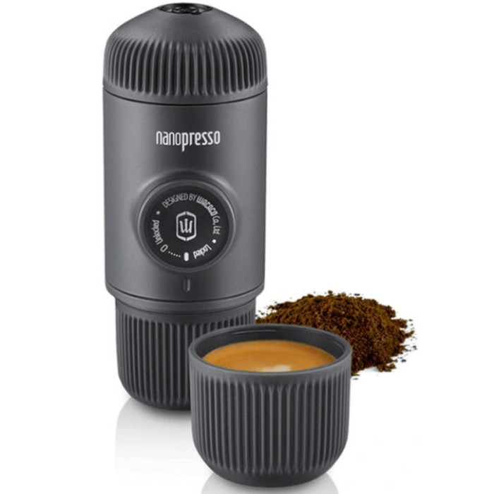 Набір Wacaco Nanopresso: кавоварка, адаптер для капсул та рушники бариста (NanopressoSet1)