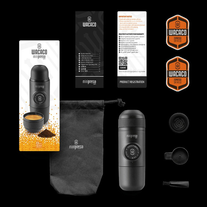 Портативная эспрессо-кофеварка Wacaco Minipresso GR (WMINIGR)