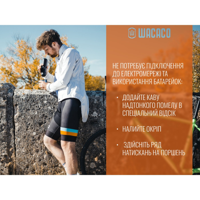 Портативная эспрессо-кофеварка Wacaco Minipresso GR (WMINIGR)