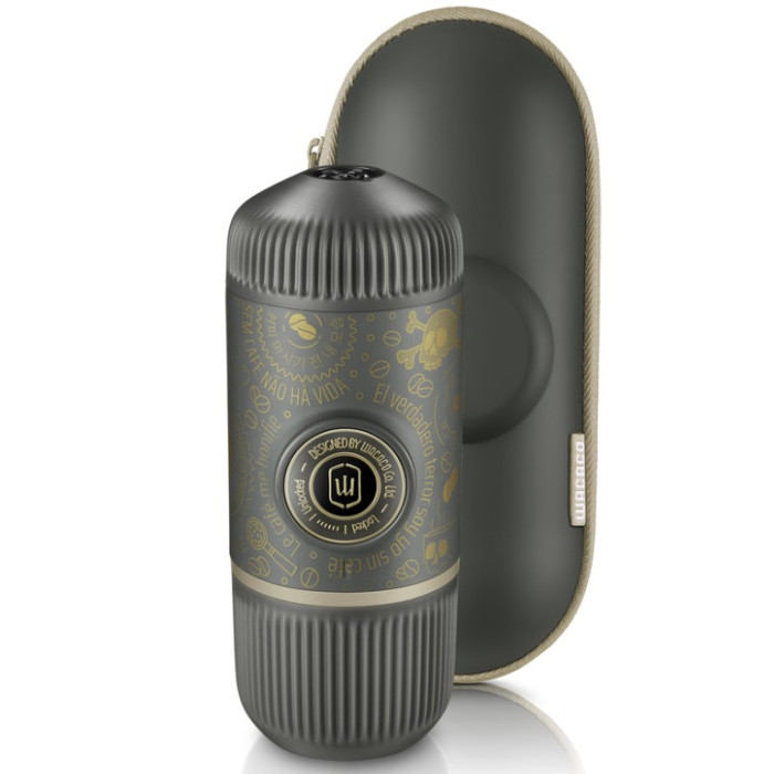 Портативна еспресо-кавоварка Wacaco Nanopresso, Dark Grey (WNANODGR)