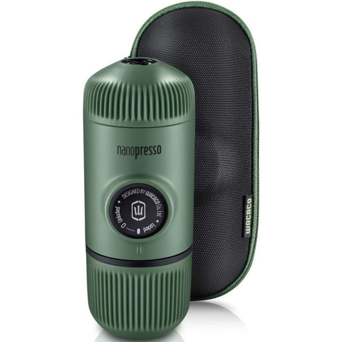 Портативна еспресо-кавоварка Wacaco Nanopresso, Green (WNANOGREEN)