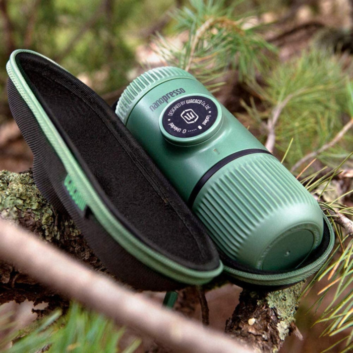 Портативна еспресо-кавоварка Wacaco Nanopresso, Green (WNANOGREEN)