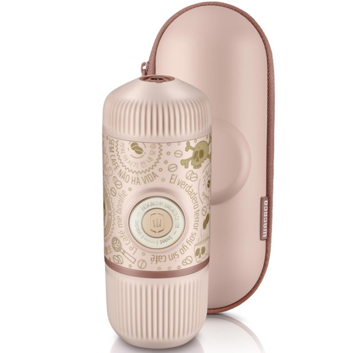 Портативна еспресо-кавоварка Wacaco Nanopresso, Pink (WNANOPINK)