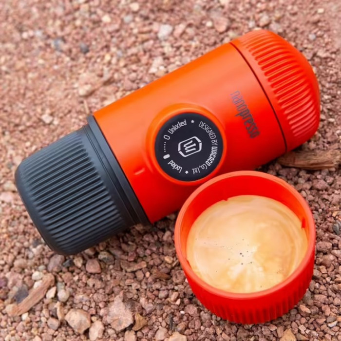Портативная эспрессо-кофеварка Wacaco Nanopresso, Red (WNANORED)