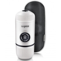 Портативна еспресо-кавоварка Wacaco Nanopresso, White (WNANOWH)